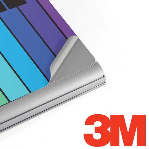 Color Piano Keys Surface Book 2 13.5in Skin